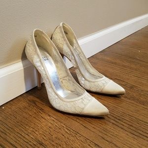 Stuart Weitzman Lace Heal